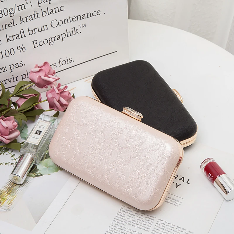 Женская вечерняя сумка через плечо, клатч для невесты, для вечеринки, выпускного, свадьбы, сумка-конверт