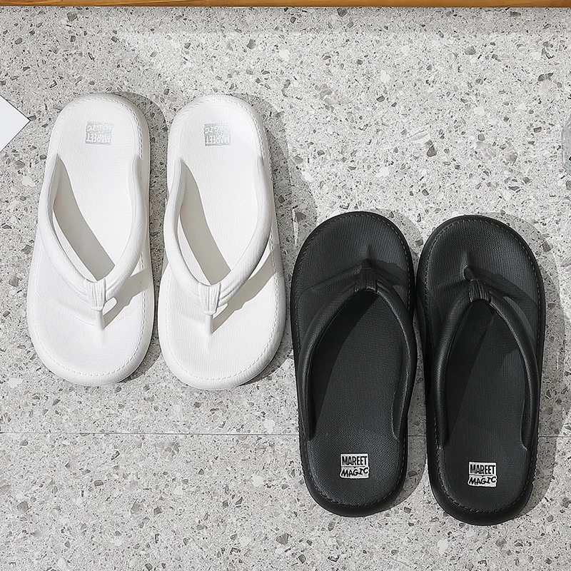 

Thick Bottom Platform Sea Flip-Flop Thong Sandals Summer Shoes Soft Bathroom Slippers Pillow Slides Outdoor Indoor Shoes Women