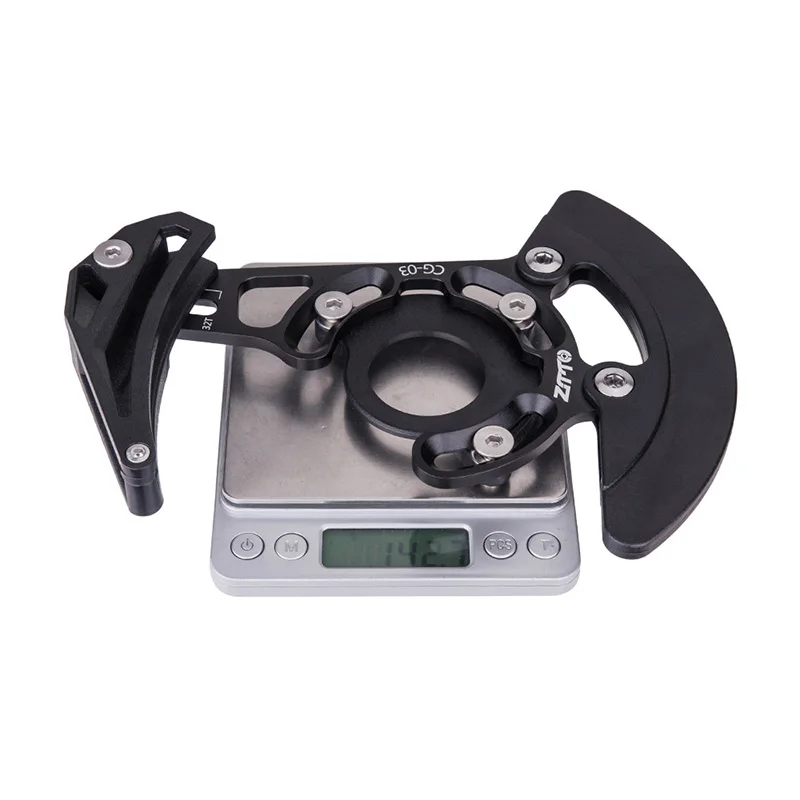 

MTB Bicycle DH Chain Guide Drop Catcher BB Mount Adjustable For Mountain Gravel Bike Single Disc 1X System 32T-38T Splining