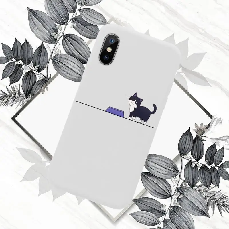 

Creative cute couple cartoon animal Phone Case Candy Color for iPhone 6 7 8 11 12 s mini pro X XS XR MAX Plus
