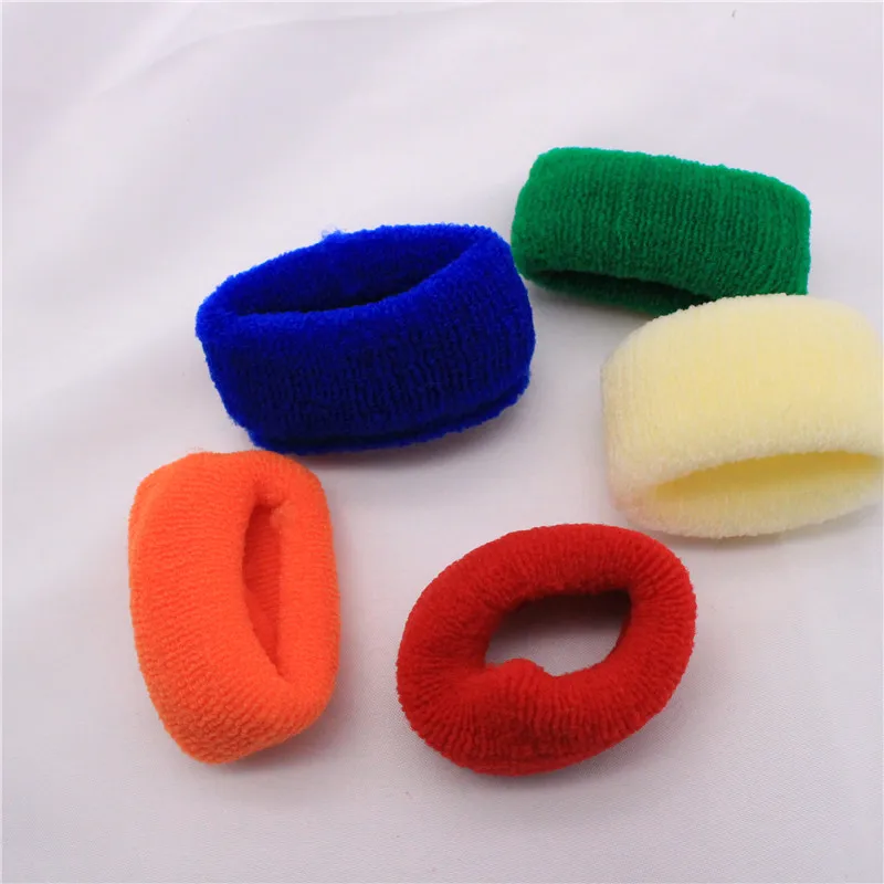 5PCS/SET Ins Korean Version Of Candy-colored Hair Ring Wild Fashion Basic Tie Elastic Accessories on - 5 шт./набор Инс Корейская версия волосатого кольца ярких цветов Дикая мода Основная связь Эластичные аксессуары