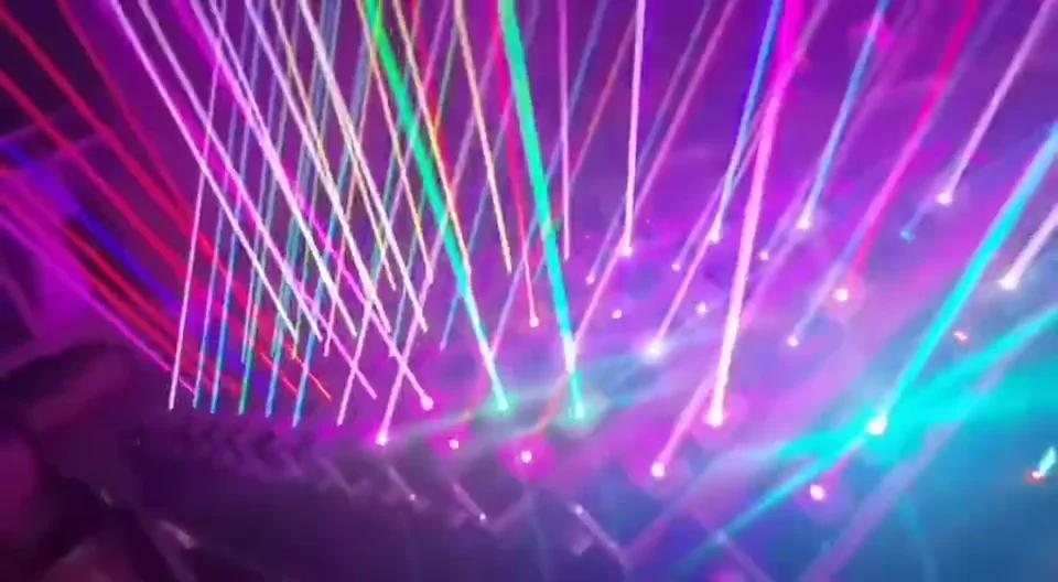 

Заводская цена, 6 головок RGB Полноцветный лазерный свет s 6 eyes beam, лазерсветильник светильник для ночного клуба