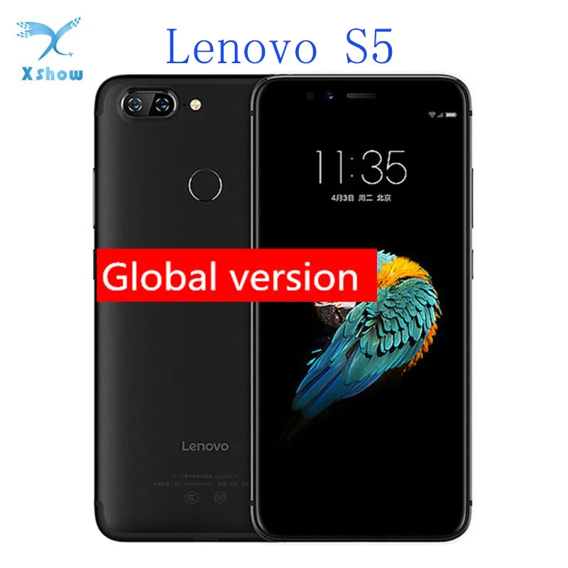 Глобальная версия Lenovo S5 K520 K520T смартфон 4 Гб 64 5 7 &quot18:9 мобильный телефон Snapdragon 625