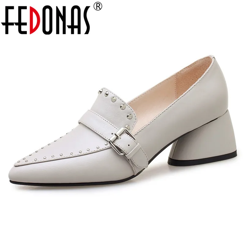 

FEDONAS 2020 сезон: весна–лето Новый сардины тканевые туфли-лодочки для женщи классический острый носок женская обувь на высоких каблуках Женск...
