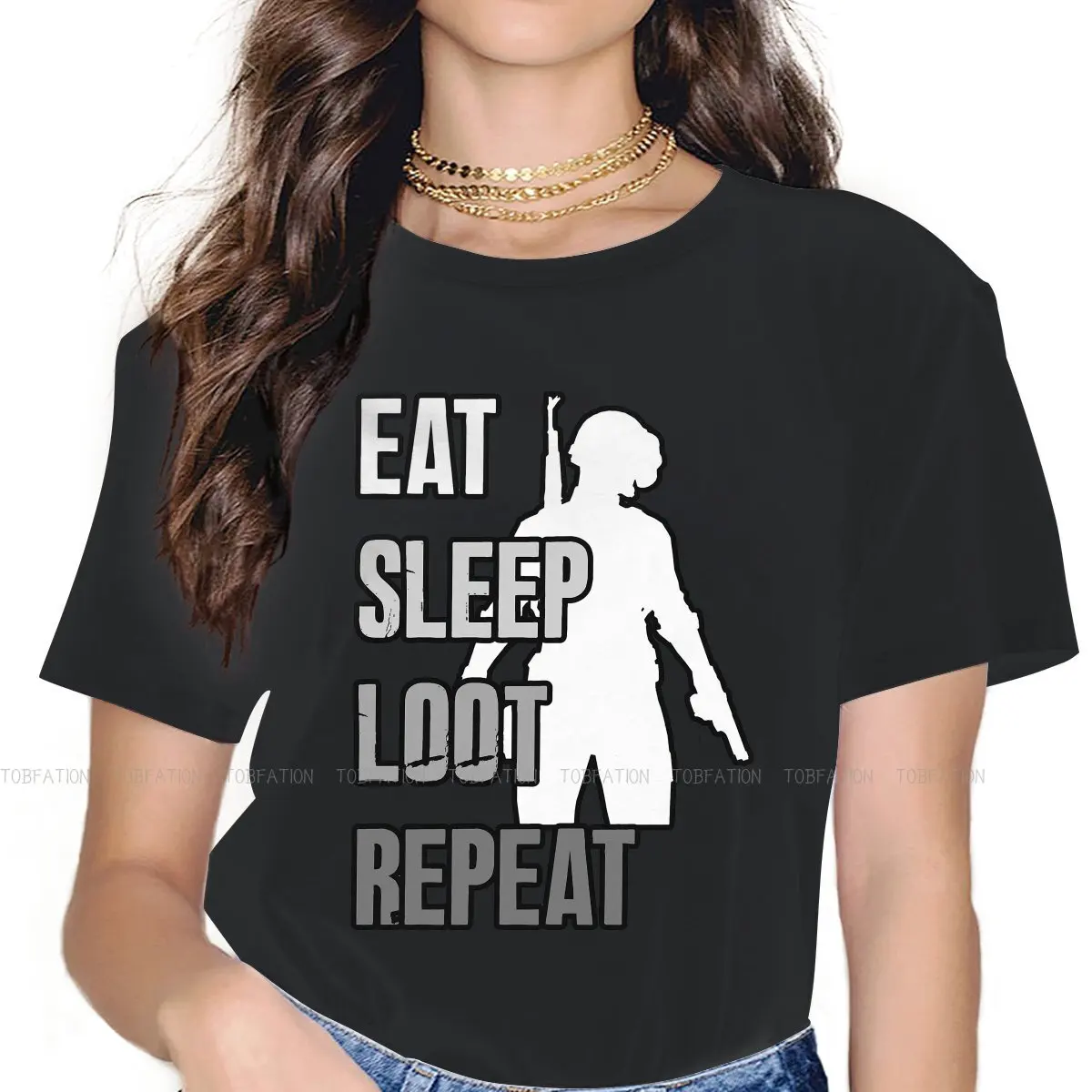

COMER REPETIR 4XL 5XL TShirt Pubg Pure Cotton Original T Shirt Girl Tops New Design Hot Sale
