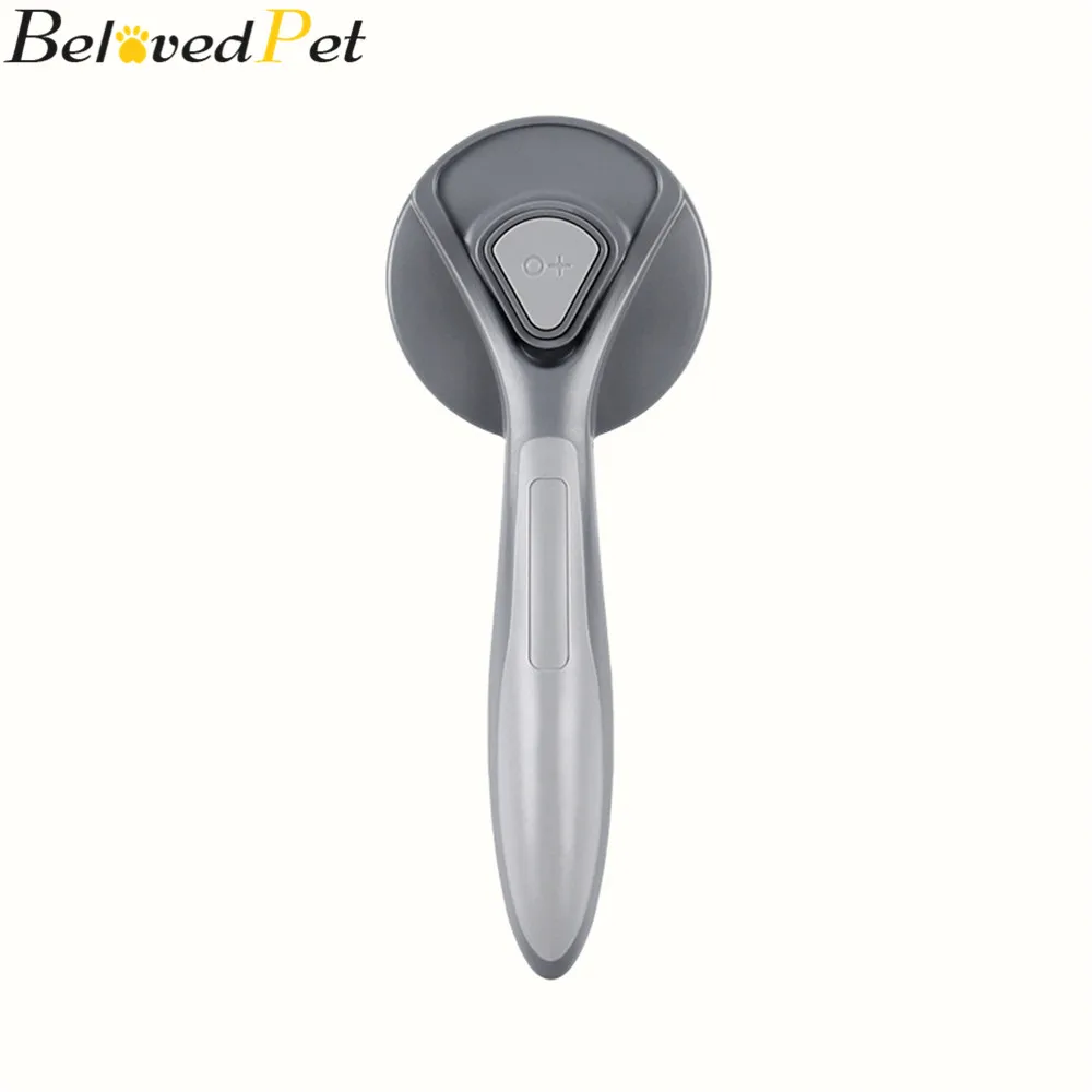 Расческа для ухода за домашними животными инструмент с одной кнопкой