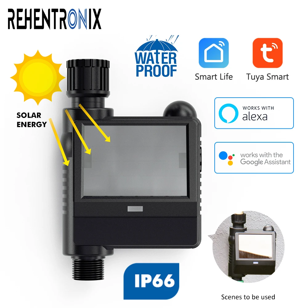 WI FI смарт таймер спринклера экономии воды Беспроводной водяной клапан