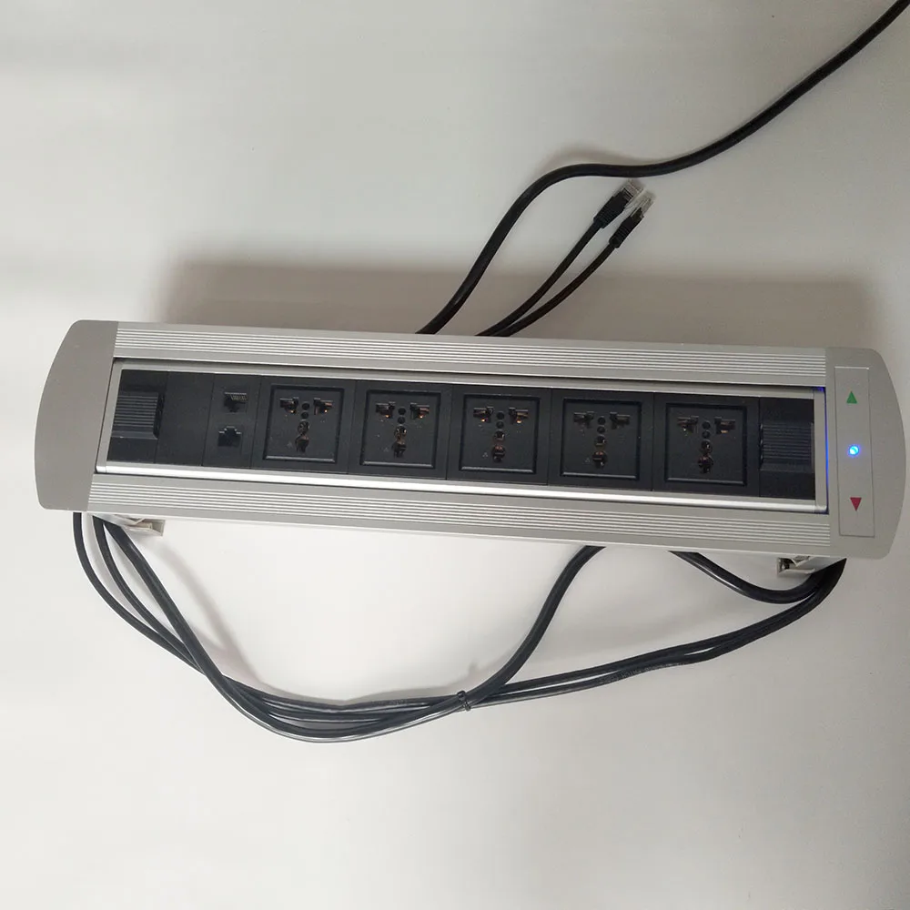 Настольная розетка/электрическая розетка/5 битная электрическая розетка с
