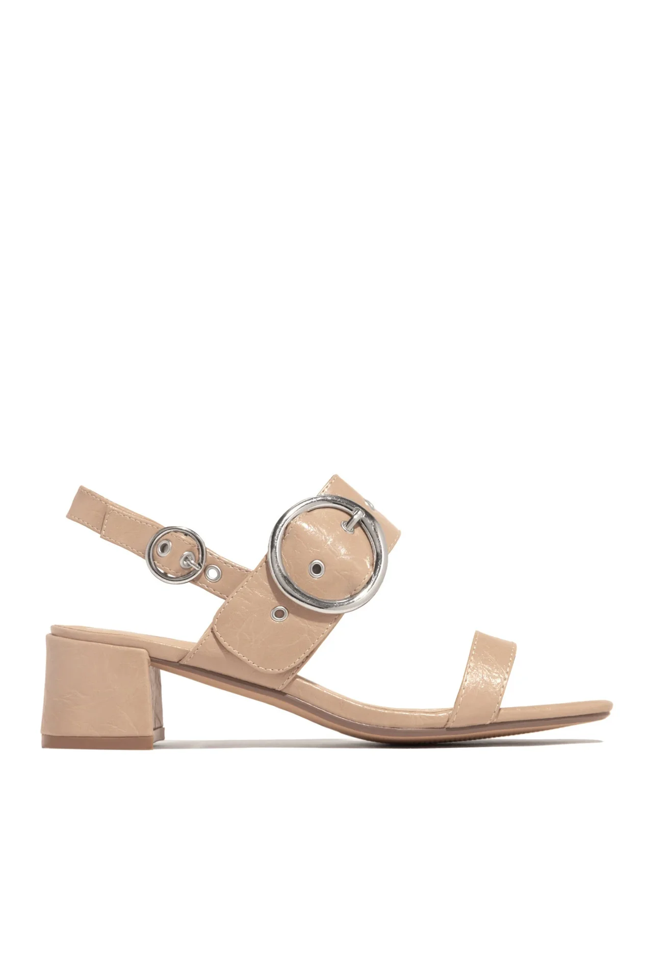 

Summer 2021 Mid Heel square 40-43 buckle outdoor slipper