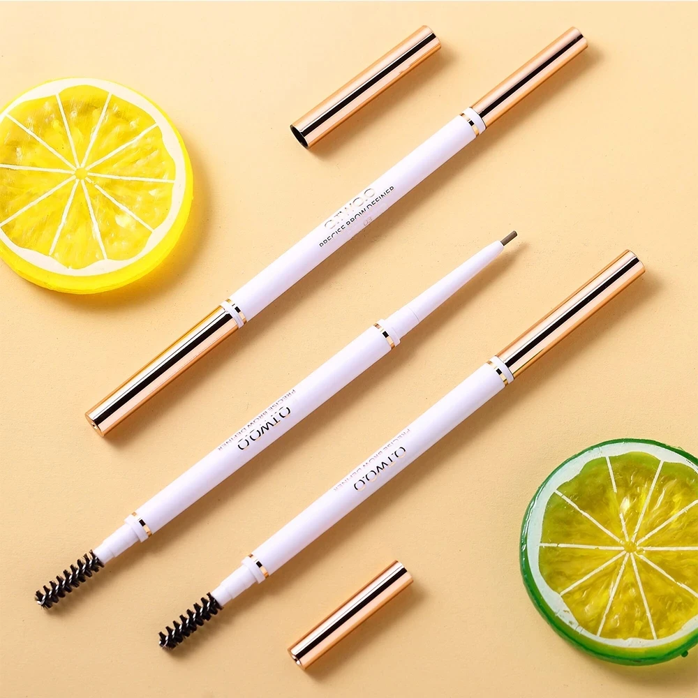

NEW O.TWO.O Eyebrow Pencil Waterproof Natural Long Lasting Ultra Fine 1.5mm Eye Brow Tint Cosmetics Brown Color Brows Make Up