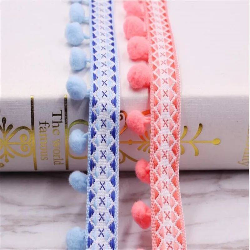 1 ярд экологически чистые кружевные шарики для волос аксессуары одежды в простом