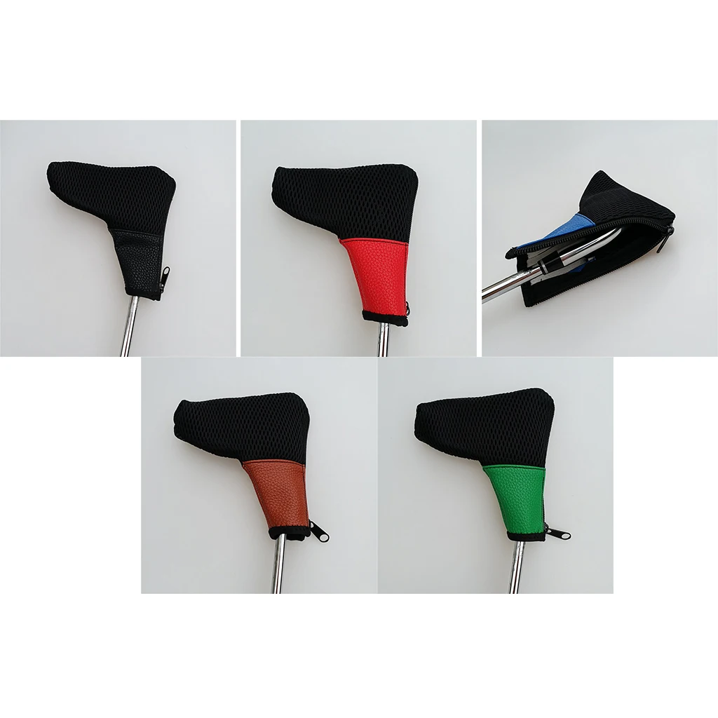 

Mesh Blade Golf Putter Head Cover with Zipper Close Replacement