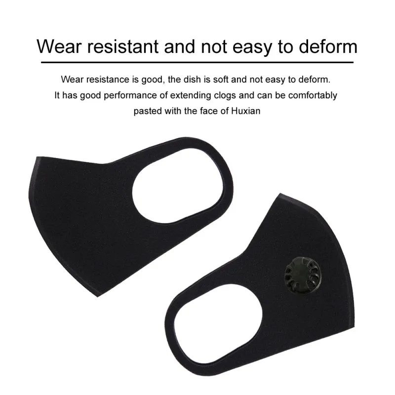 Single valve Filter Mask Mouth Muffle Activated Carbon Dust Includes a Breather | Безопасность и защита