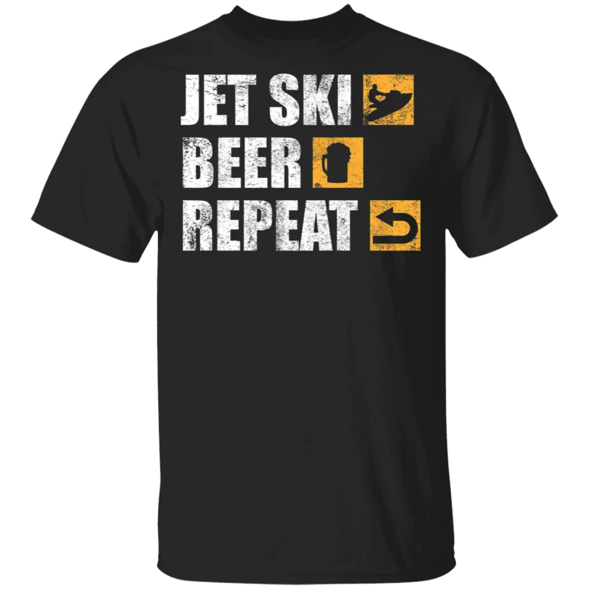 Забавная футболка с надписью Jet Ski и на подарок трендовая хлопковая Футболка