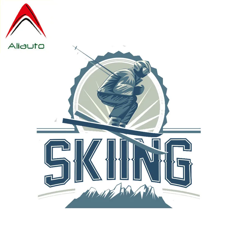Aliauto творческая наклейка весело Лыжный Спорт Логотип уникальное украшение