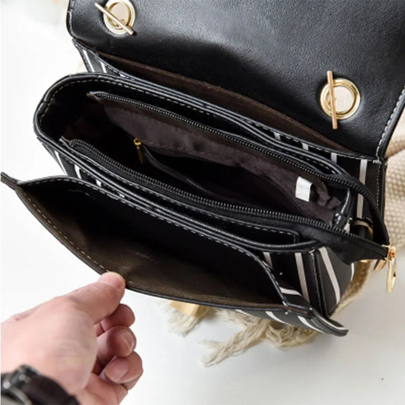 2019 новая сумка тоут поставляется с выдуманной полосатой сумкой которая