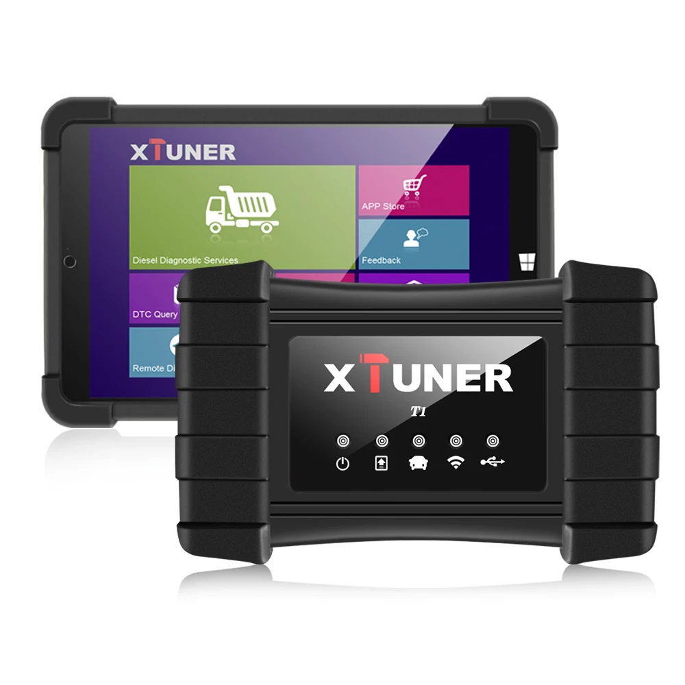 Xтюнер T1 HD для тяжелых грузовиков OBD2 автомобильный диагностический инструмент с