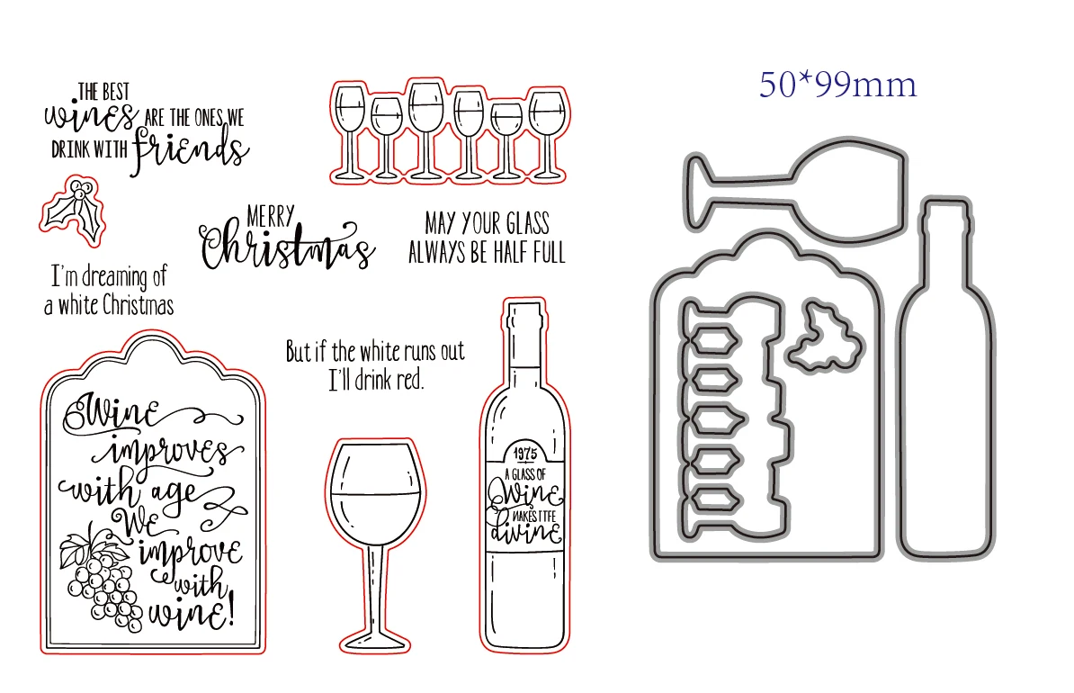 14x14 английские слова прозрачный силиконовый штамп и zamak литье под давлением листа