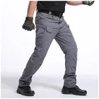Быстросохнущие тактические брюки для мужчин, тонкие Стрейчевые военные тренировочные брюки из ткани, мужские походные брюки для кемпинга, охоты, грузов