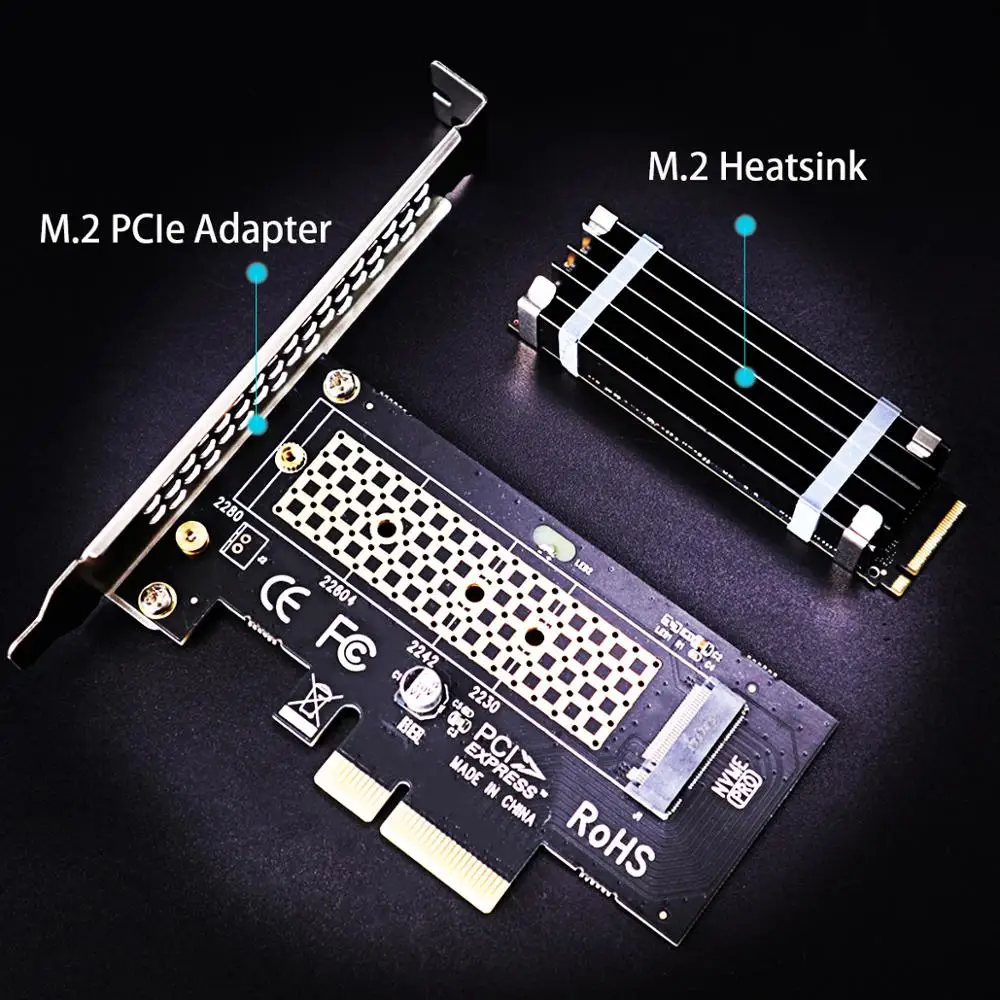 glotrends m 2 адаптерная плата pcie с 10 милл