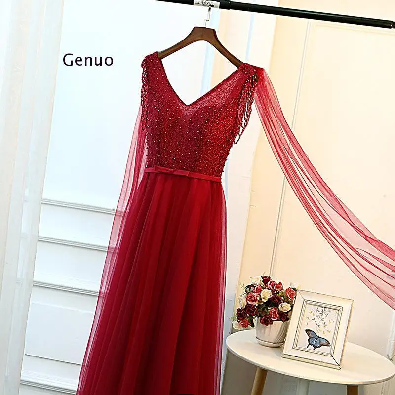 Женское вечернее платье без рукавов Элегантное Длинное Платье с открытой спиной