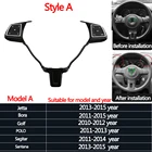 Модифицированная Многофункциональная кнопка управления рулевым колесом, кнопка регулировки громкости, звуковой переключатель, phoe кнопка для V W Golf 7 J etta MK6