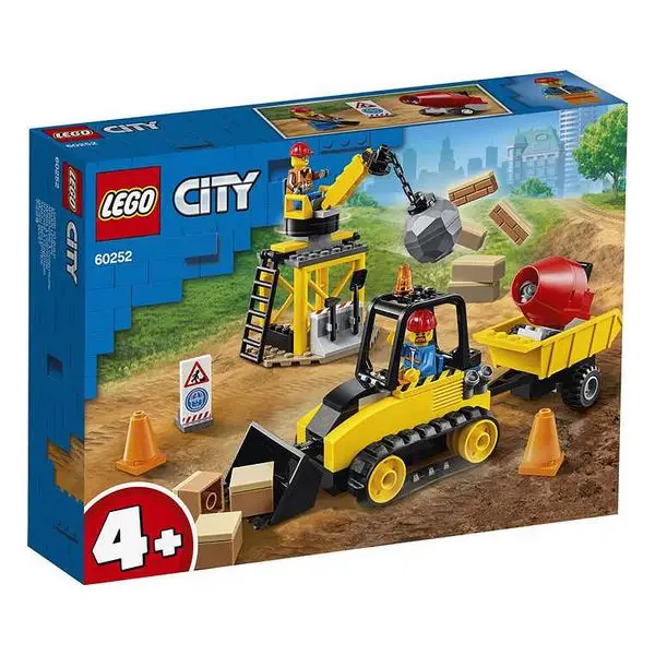 Игровой набор строительный бульдозер Lego 60252 | Игрушки и хобби