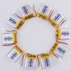 10 шт.лот 502025 3,7 В 180 мАч литий-полимерный аккумулятор Автомобильный регистратор DVR advocam DV8 GPS