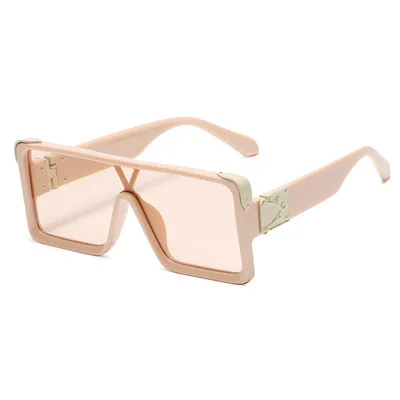 

Square Frame Sunglasses For Lovers Couples Conjoined Sunglasses New Fashion Comfortable Sunshade Mirror European And American