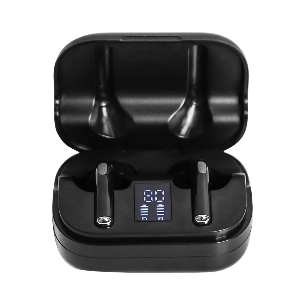 

Bluetooth Earphones True Wireless Earphones 5.0 LED Digital TWS in-Ear Earbuds Waterproof Mini Earphones Sound Sport Earpiece