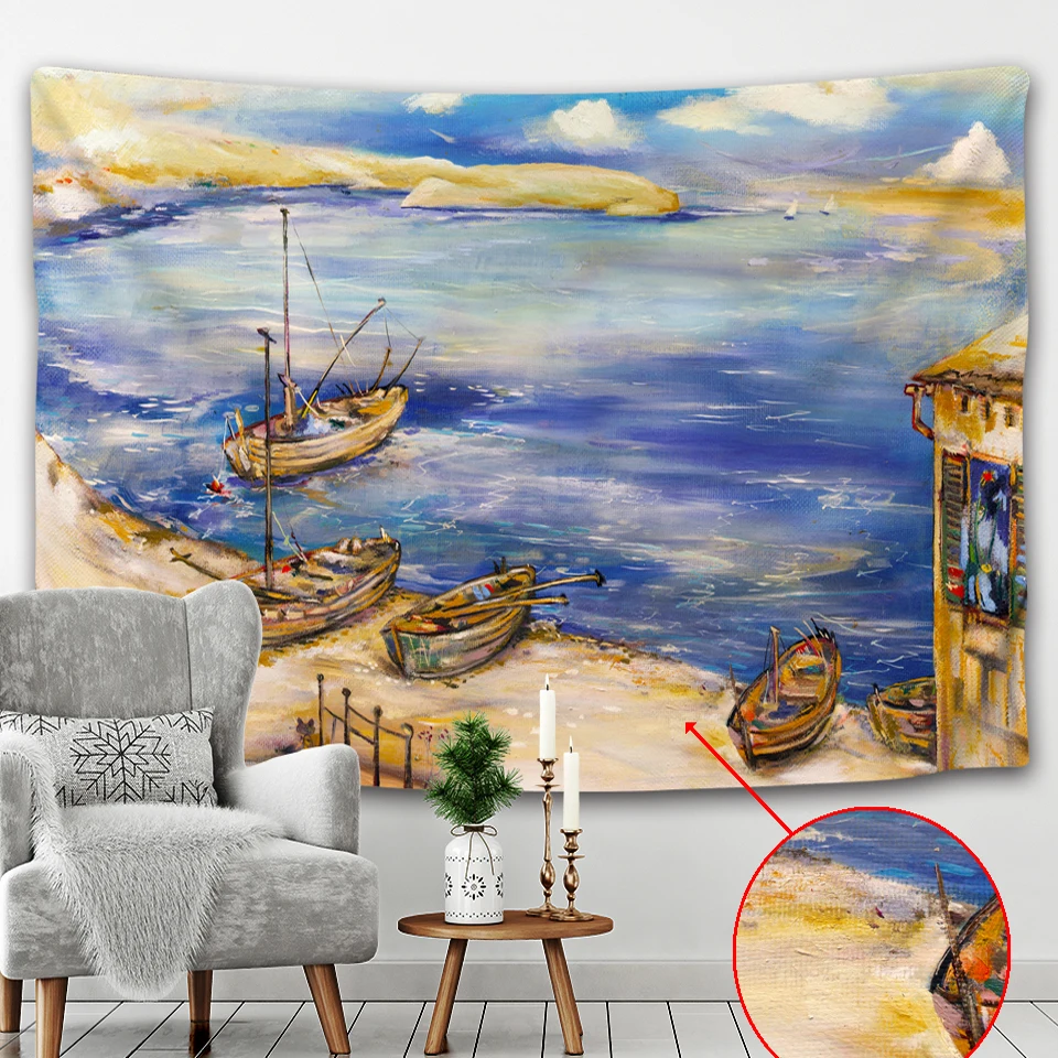 Домашний декор для гостиной фоновая ткань гобелен Мандала хиппи настенное