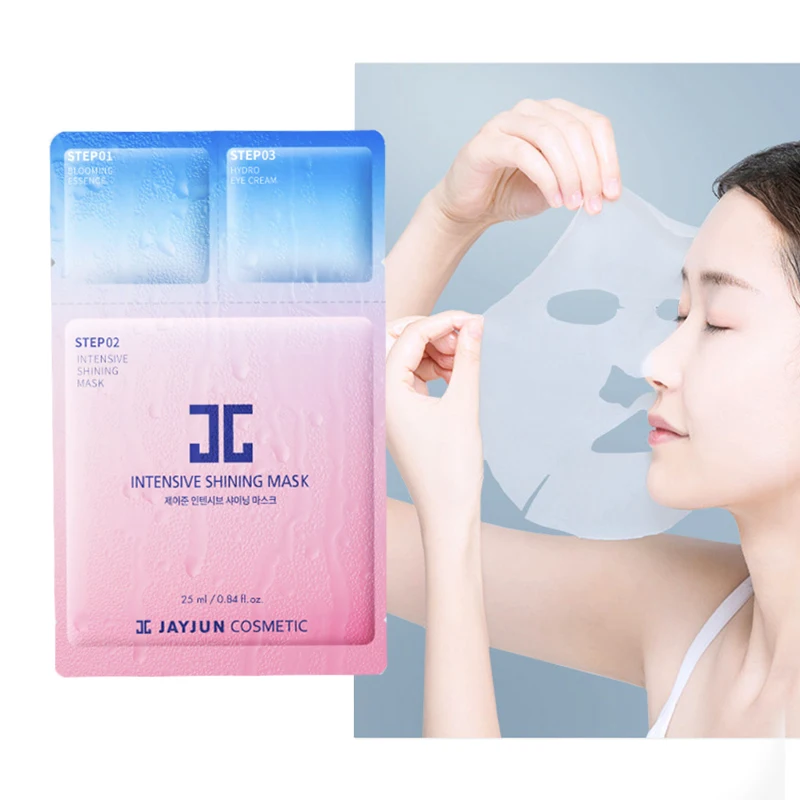 10 шт. JAYJUN Sakura Shuiguang иглы увлажняющая маска пакет 3 шаг Корея пополнение маска для лица усадка поры