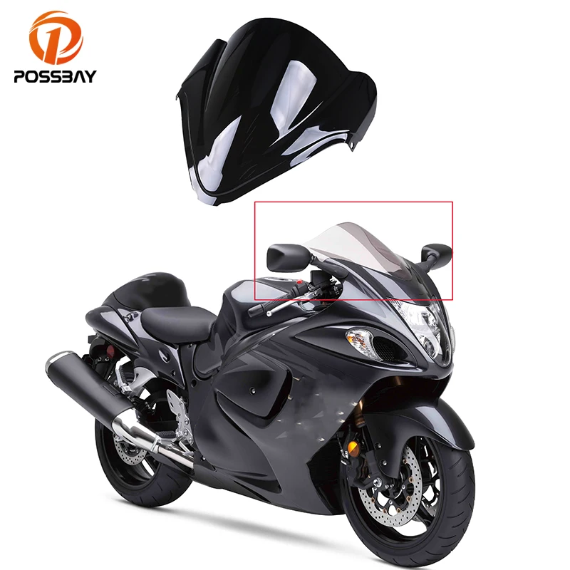 

Motorcycle Windscreen Wind Shield Covers Screen for Suzuki Hayabusa GSXR1300 2008 -2011 Scooter Windshield Motorbikes Deflector