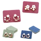 100 шт., картонная бирка для украшений сделай сам