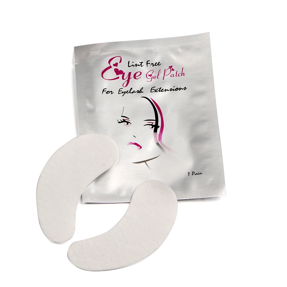 200/500 pairs Patches Under Eye Pads for Eyelash Extension Lint free Eye Tips Sticker Wraps Eyelashes Extension Makeup Tools