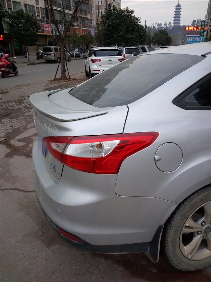 Спойлер для Ford Focus высококачественный спойлер из АБС-материала заднего крыла