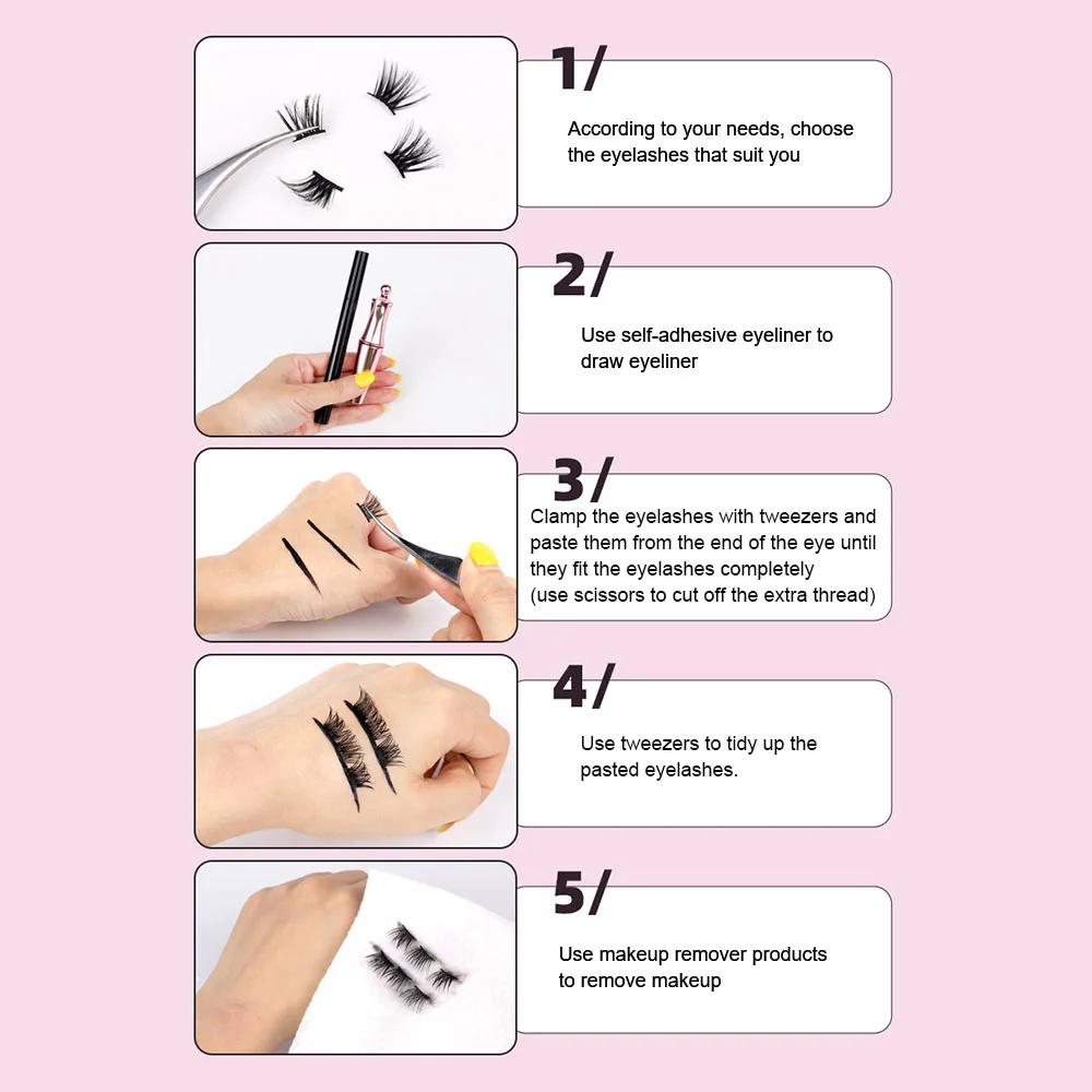 

Natural Thick Curling Segmented False Eyelashes Boxed Braided Grafted False Eyelashes Professional Makeup False Eyelashes