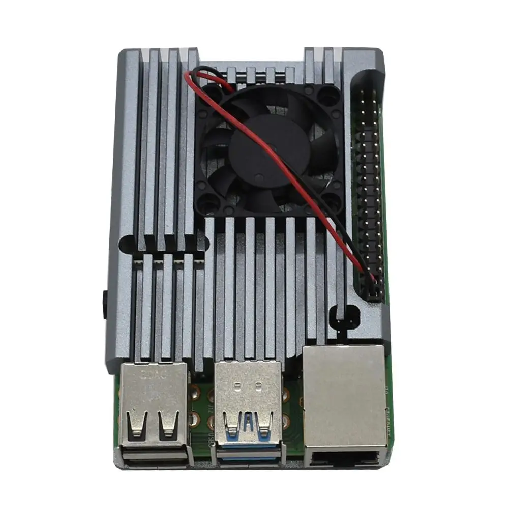 Для Raspberry Pi 4 b тип Алюминий из сплава в виде металлического отведение тепла ЧПУ