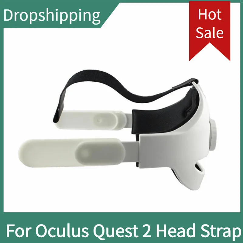 

Adjustable Halo Strap for Oculus Quest 2 Strap Comfort-Virtual Reality Support VR Head Strap For Oculus Quest 2 Accessories