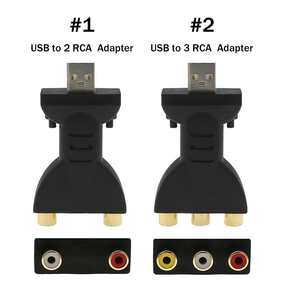USB на RCA конвертер AV/RGB/RC видео бокс Видео Аудио адаптер AV компоненты конвертеры