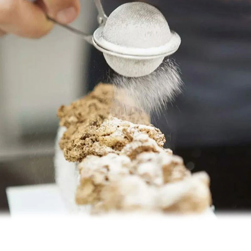 Сферическая сетчатая чайная сетка ручка из нержавеющей стали чайный шар