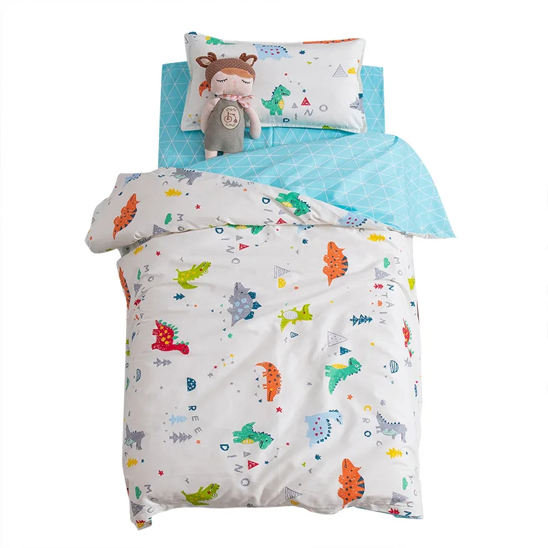 Комплект постельного белья из 3 предметов для принцессы хлопковый комплект с