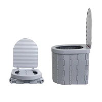 portable potty toilet seat folding toilet energency toilet water protective widely use travel urinal folding potty toilet