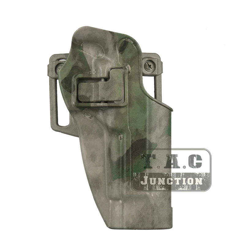 

Tactical CQC Serpa Concealment Quick Right Hand Waist Paddle Belt Loop Pistol Holster Gun Case Pouch For Beretta 92 96 M9 M92