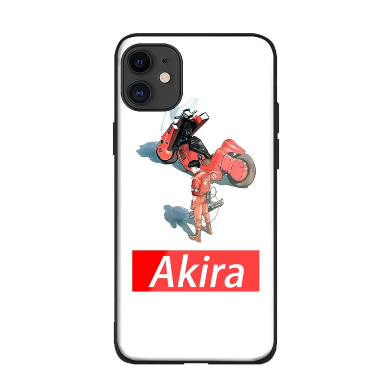 Akira 1988 Классический Аниме фильм плакат мягкий силиконовый стеклянный чехол для