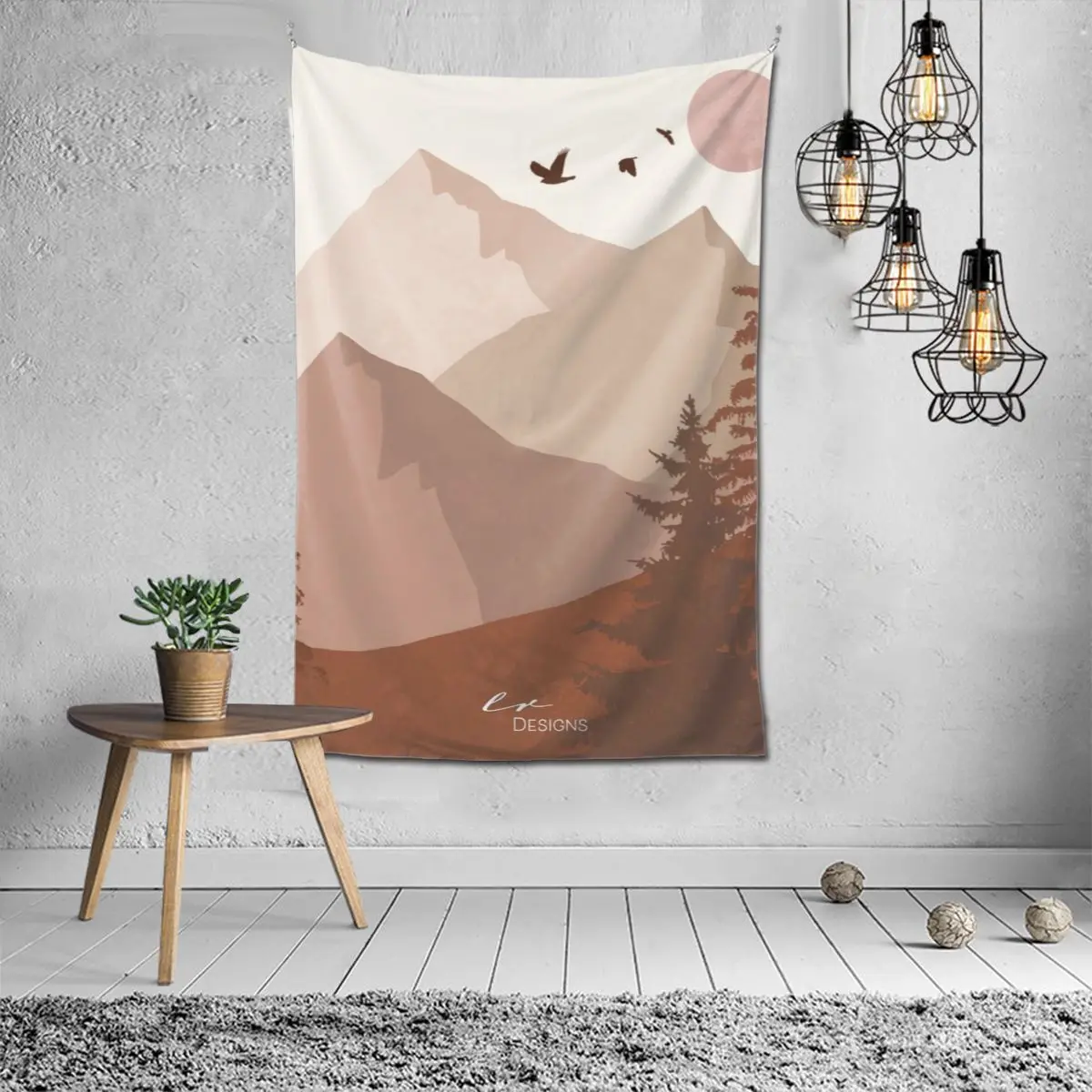 

Богемный эстетический гобелен, богемные узоры, Настенный декор, домашняя подвесная ткань, фоновое покрытие, эстетическое одеяло