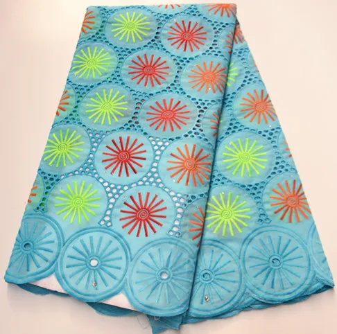 Африканская швейцарская вуаль кружева в Швейцарии сухая Золотая кружевная 100%