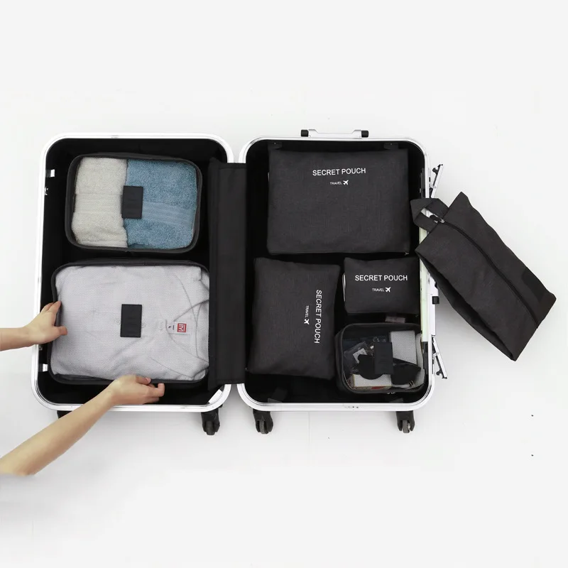 Упаковочный Органайзер с сумкой для обуви и косметическими сумками хранения