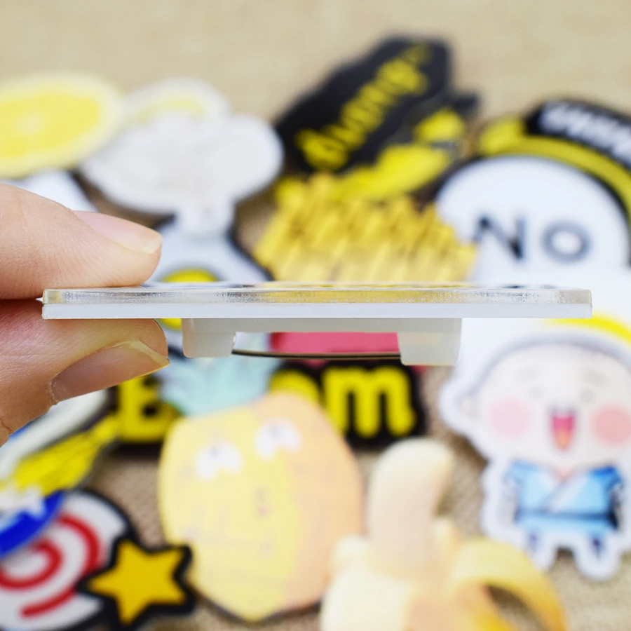 Модные милые аниме мультфильмы одежда акриловые значки заколки для одежды