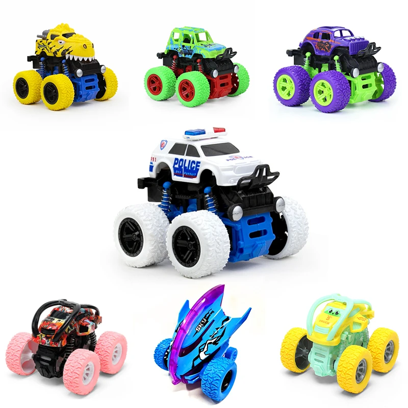 

Top Sales Children Small Inertial Toy Car Inertial SUV Friction Car Boys And Girls A Wariety Of Models Of Stunts Toy Kid's Gifts